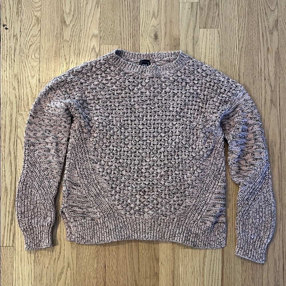 Cotton textured sweater
